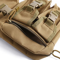 Cycling Fishing Lure Waist Pack with Water Bottle Holder, Outdoor Travel Crossbody Bag for Men