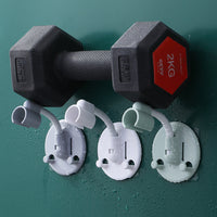 Adjustable Suction Cup Shower Head Holder, No-Drill Wall Mount Bracket for Bathroom