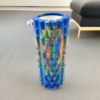 33cm Camouflage EVA Hollow Yoga Column Foam Roller for Muscle Relaxation and Fitness