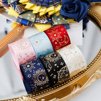 2.5cm Hot Stamping Ribbon for DIY Crafts and Decorations