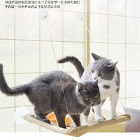 Large Suction Cup Cat Hammock Window Mounted Removable Washable Cat Bed Pet Hammock for Cats