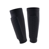 Honeycomb Anti-Collision Sports Knee Pads for Football Basketball Running Thin Summer Leg Sleeve Shin Protector