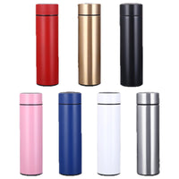 Smart Temperature Display 304 Stainless Steel Insulated Mug with Tea Infuser, Large Capacity