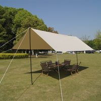 Outdoor Camping Sunshade Tarp Waterproof Oxford Cloth Portable Tent