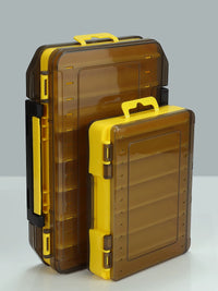 Portable Double-Layer Fishing Lure and Tackle Box for Small Accessories