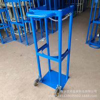 Laboratory Gas Cylinder Holder Rack for 8-40L Oxygen Acetylene Nitrogen Tanks