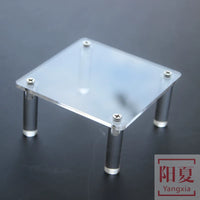 Multi-functional Single-Tier Acrylic Display Riser for Figures & Collectibles