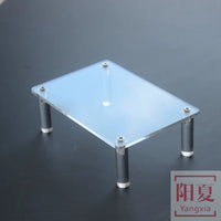 Multi-functional Single-Tier Acrylic Display Riser for Figures & Collectibles