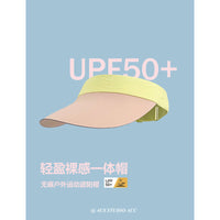 Women's UV Protection Sun Visor Hat for Outdoor Sports and Cycling
