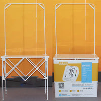 Portable Iron Mesh Promotion Counter Display Stand for Supermarket & Outdoor Events