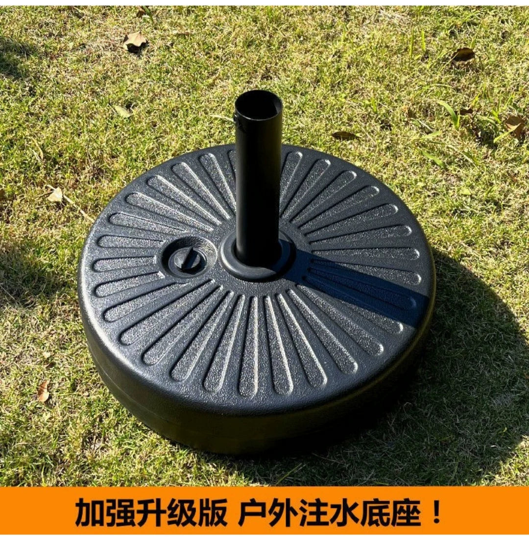 Heavy-Duty Outdoor Umbrella Base for Market Stalls, Tricycles, and Small Trucks