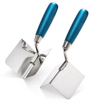 Stainless Steel Corner Trowel Set for Plastering and Finishing