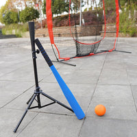 Baseball Glove Bat Set for Adults, Teens, Kids - Softball Practice & Game Kit with Stand & Hitting Net
