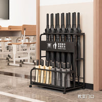 Freestanding Umbrella Holder Stand with Drip Tray for Home or Office Entryway