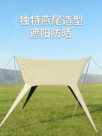 Waterproof Lightweight Hexagonal Tarp with UV Protection for Outdoor Camping