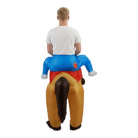 Inflatable Ride-On Horse Costume for Halloween & Theme Parties