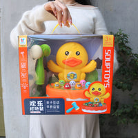 Whack-A-Mole Game Toy for Kids with Lights and Music, Educational Interactive Gift for Toddlers and Preschoolers