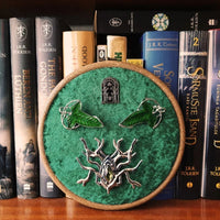 Vintage Badge and Brooch Display Board for Collection and Decoration
