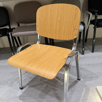 Foldable Training Chair with Writing Board for Office Meetings and Conferences, Simple and Wear-Resistant Reporter Chair