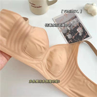 Jelly Mask Bra Ultra-Thin Seamless Anti-Sagging Push-Up Bra for Women