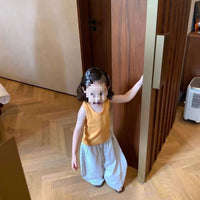 Kids' Solid Color Sleeveless Tank Top for Boys and Girls