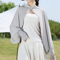 Women's UV Protection Sun Shawl for Outdoor Cycling and Casual Wear