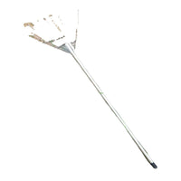 Stainless Steel Garden Rake with Handle for Lawn and Farm Use