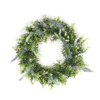 Artificial Eucalyptus Garland with Gypsophila, Wall Hanging Decor for Parties & Festivals