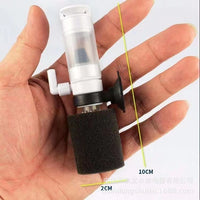 Mini Aquarium Air-Driven Bio Filter for Small Fish Tanks