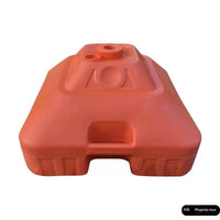 Outdoor Umbrella Base, Heavy-Duty Water-Filled Plastic Stand, Prevents Umbrella from Falling