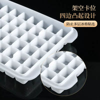 Large Capacity Ice Cube Tray with Storage Box for Home and Commercial Use