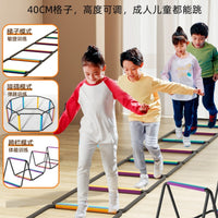 Agility Ladder for Kids, Multi-Shape Foldable Speed Training Ladder for Sensory Integration, Soccer, Football, and Fitness