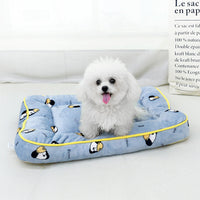 Flannel Pet Sleeping Mat for Cats and Small Animals, Thickened Deep Sleep Cushion, All Seasons