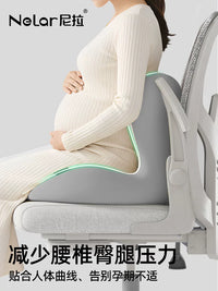 Nila Ergonomic Pregnancy Seat Cushion with Lumbar Support for Office and Home