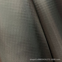 210D Oxford Fabric Four-Point Grid Coated Luggage Material for Handbags and Wholesale Textiles