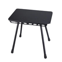 Portable Tactical Folding Stool and Table Combo for Outdoor Camping Fishing Picnics