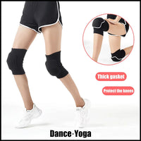 Thickened Sponge Knee Pads for Dance, Yoga, and Volleyball - Anti-Collision Protective Gear