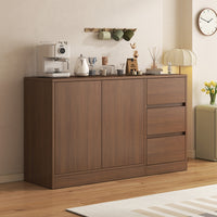Modern Minimalist Sideboard Cabinet for Living Room and Kitchen Storage