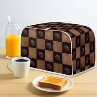 Toaster Coffee Maker Dust Cover Waterproof Appliance Protector with Custom Print
