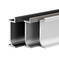Embedded Aluminum Alloy Skirting Board for Invisible Wall Panel Trim