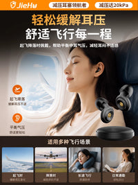 Pressure Regulating Noise Cancelling Earplugs for Air Travel and Sleep