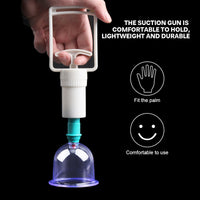 Vacuum Cupping Therapy Set for Home Use - Traditional Chinese Medicine Cupping Kit