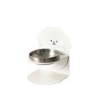 Elevated Ceramic Pet Bowl with Detachable Stand for Cats and Dogs, Anti-Spill, Large Capacity Food and Water Dish