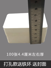 Blank DIY Postcard English Word Card Greeting Card Creative Writing Handwritten Card Paper Pinyin Card