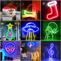 LED Neon Sign Wall Decor for Bar Shop Bedroom Ambiance