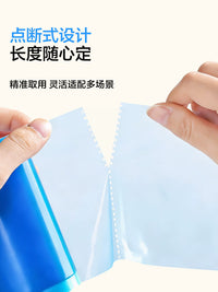 Disposable Toilet Seat Covers Portable Travel Hotel Blue/Pink Film 3 Rolls