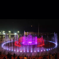 Large Musical Fountain Landscape Water Feature Control System