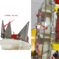 Manual Push Planter for Peanuts, Corn, Soybeans - Multifunctional Precision Seeder