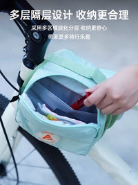 Mountain Bike Front Frame Bag, Road Bike Storage Bag, Kids Bicycle Accessories, Cycling Equipment Set