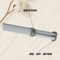 RV Folding Telescopic Table Legs Adjustable Height for Outdoor Picnic Tables Space-Saving Storage